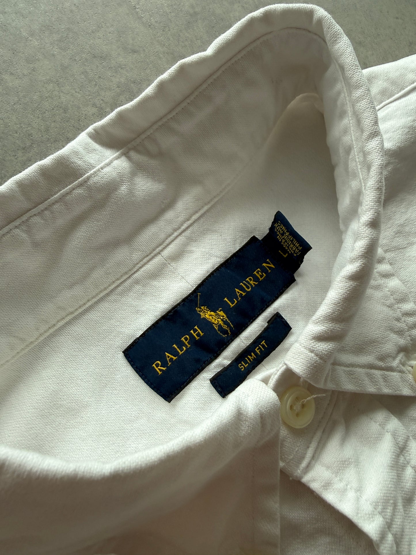 Polo by Ralph Lauren muška bijela košulja (L)