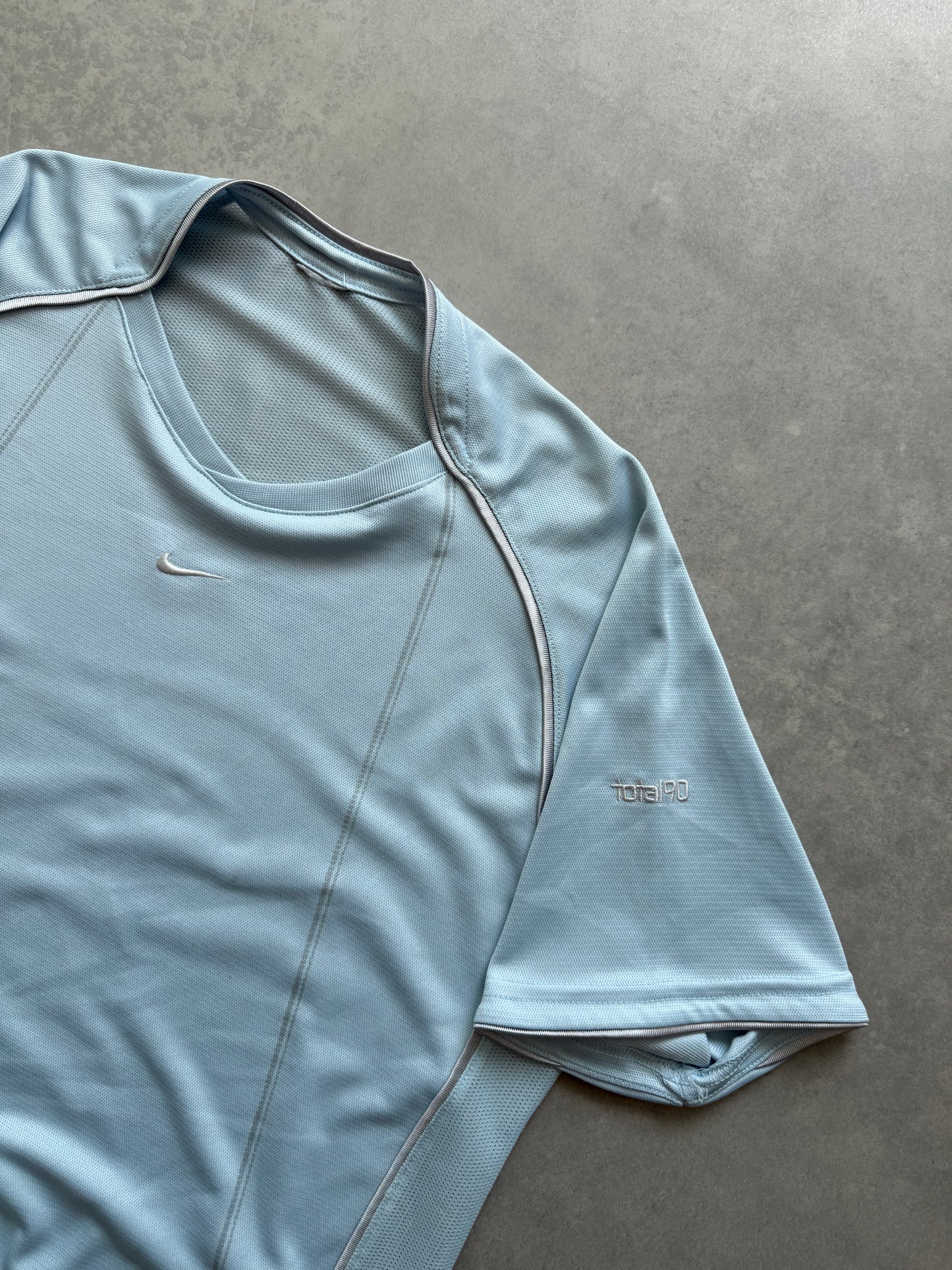 Nike 2000s muška plava sportska majica (XL)