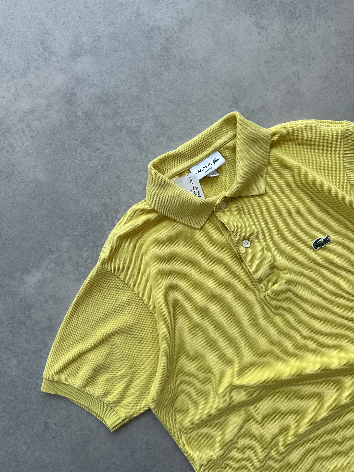 Lacoste muška zuta polo majica (S)