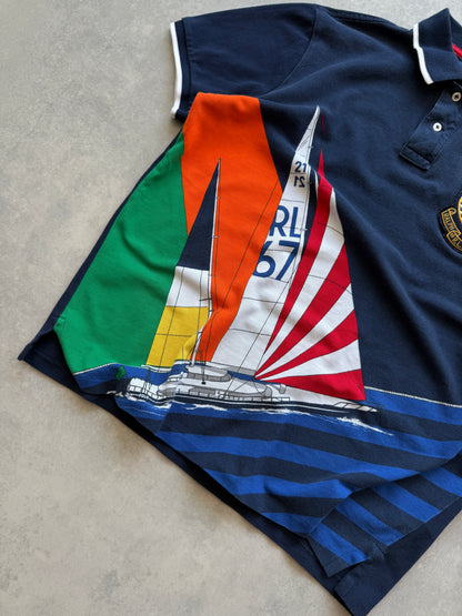 Polo by Ralph Lauren Sailing retro muška polo majica (M)