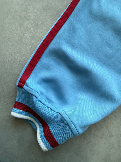 Nike 2000s muška baby blue zip dukserica (L)