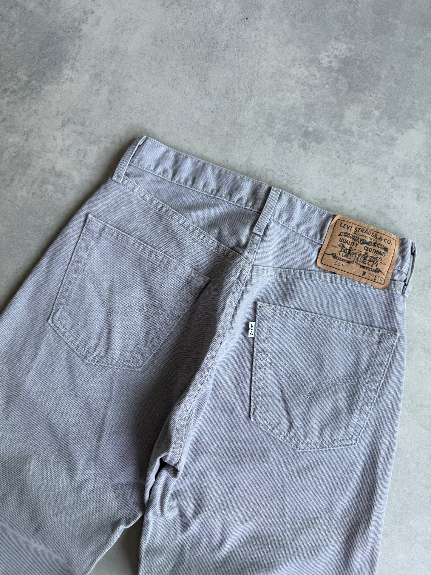 Levis 551 ženske vintage hlace (29x32, 27x32)