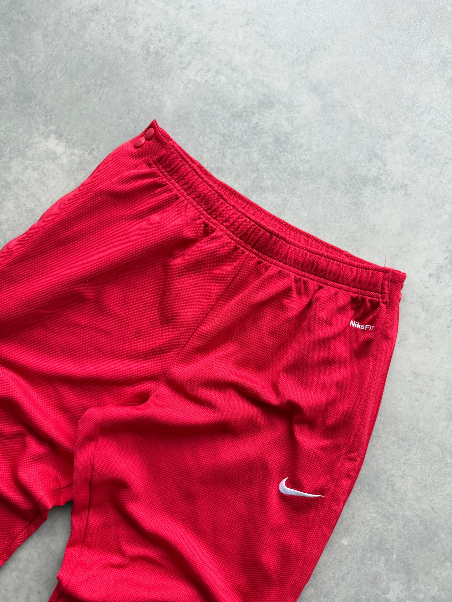 Nike 2000s muška crvena baggy trenerka (S)