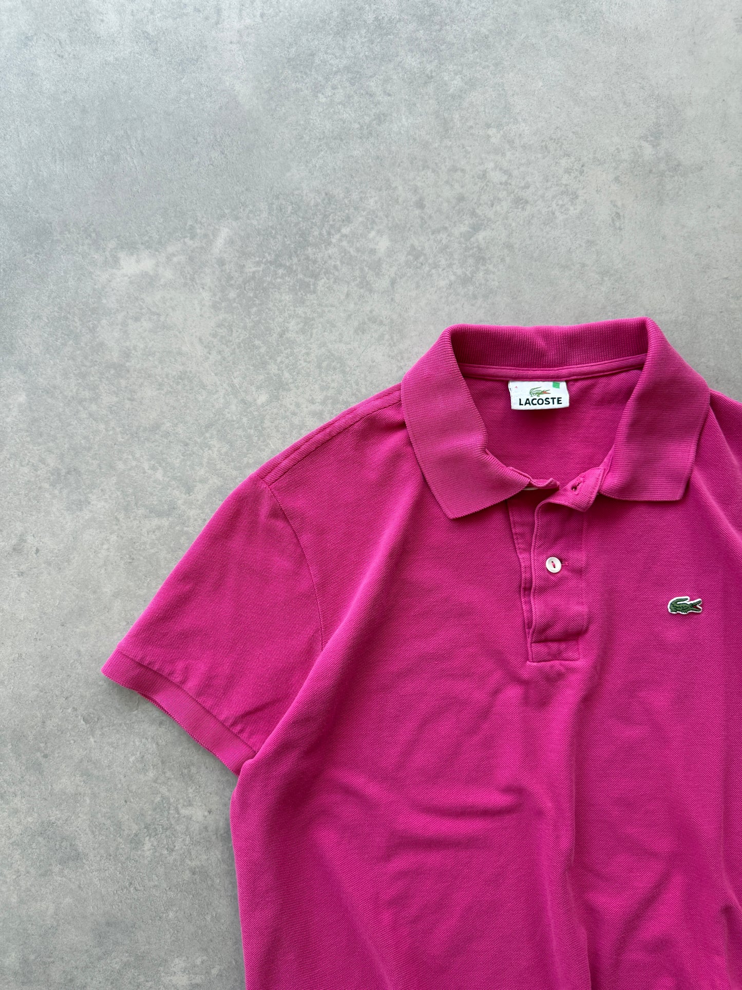Lacoste vintage ženska oversized polo majica (M)