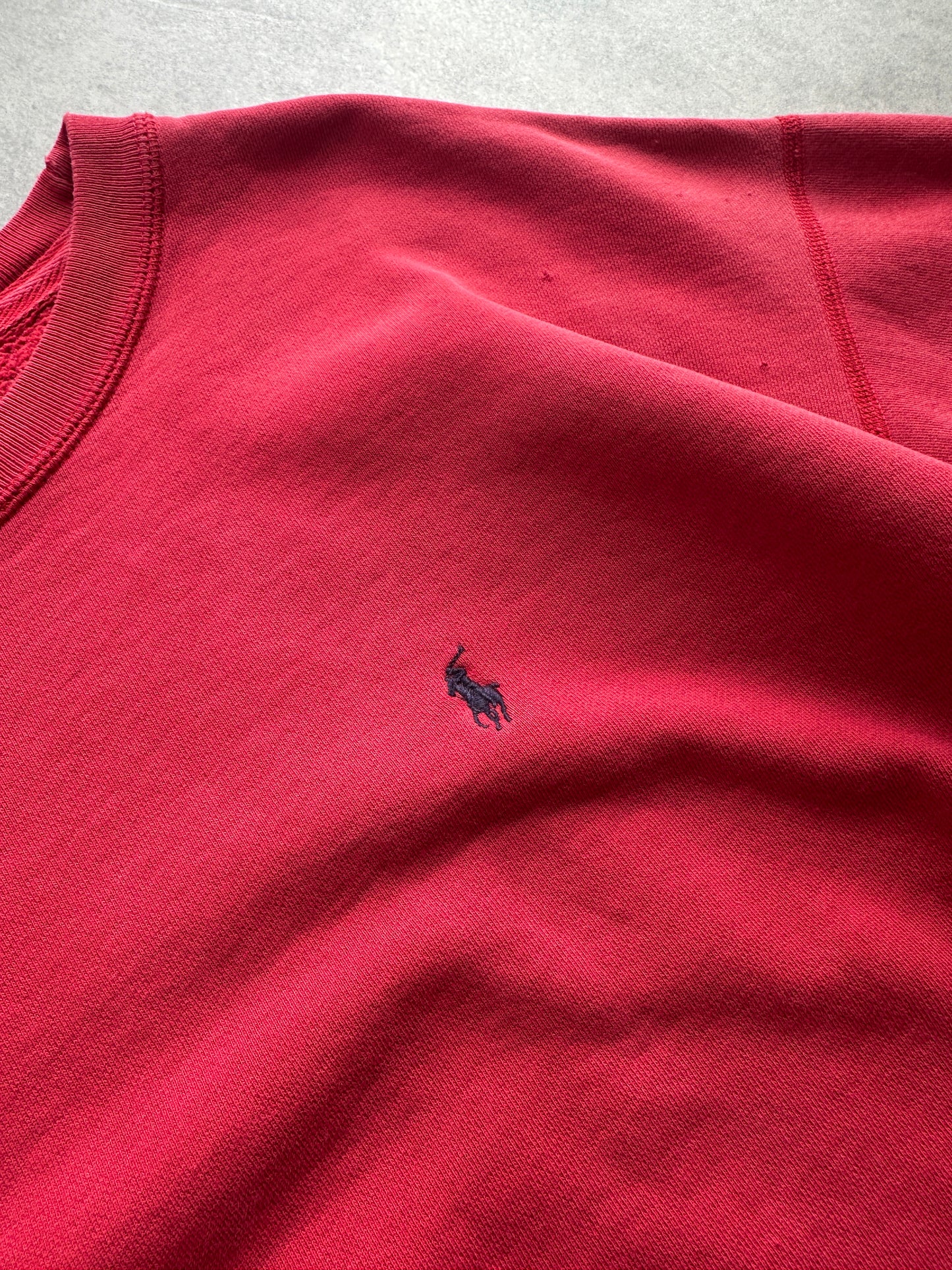 Polo by Ralph Lauren vintage distressed muška dukserica (XL)