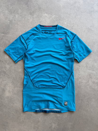 Nike Pro Combat muška plava kompresiona majica (L)