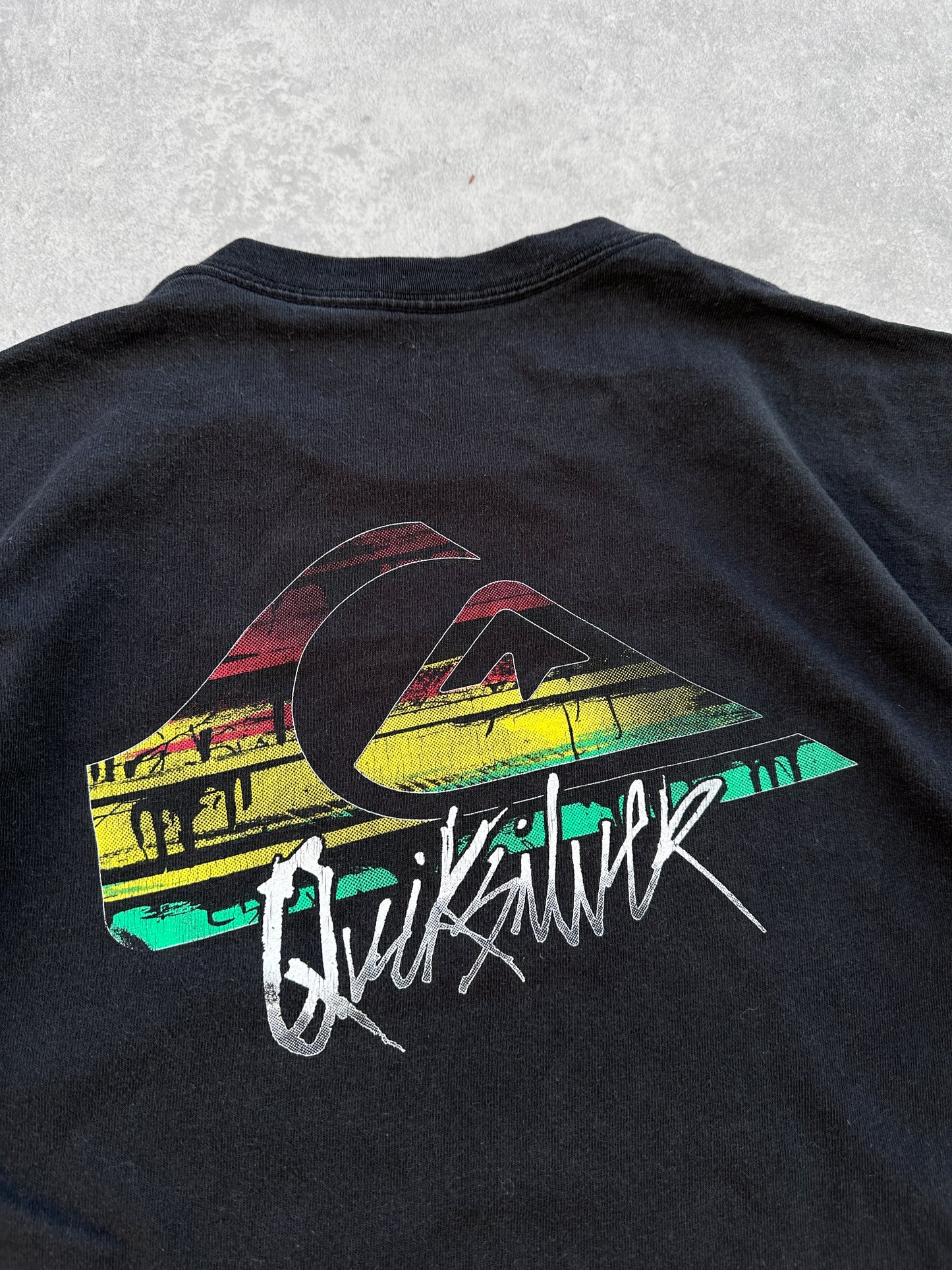 Quiksilver muska crna rasta majica (L)