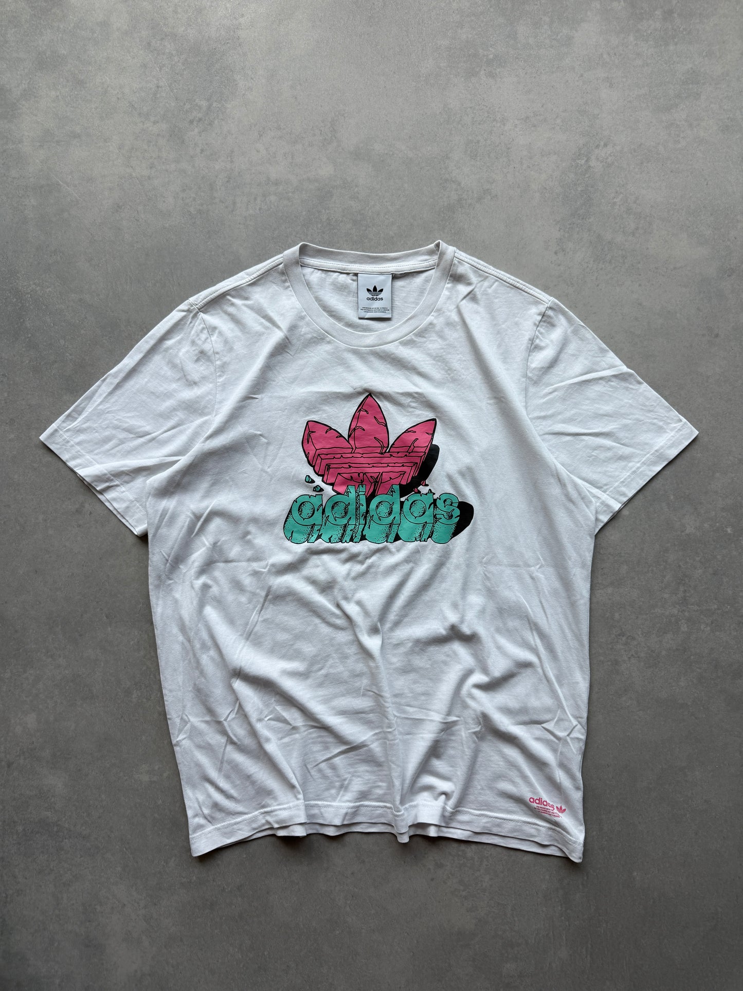 Adidas muška retro bijela majica (L)