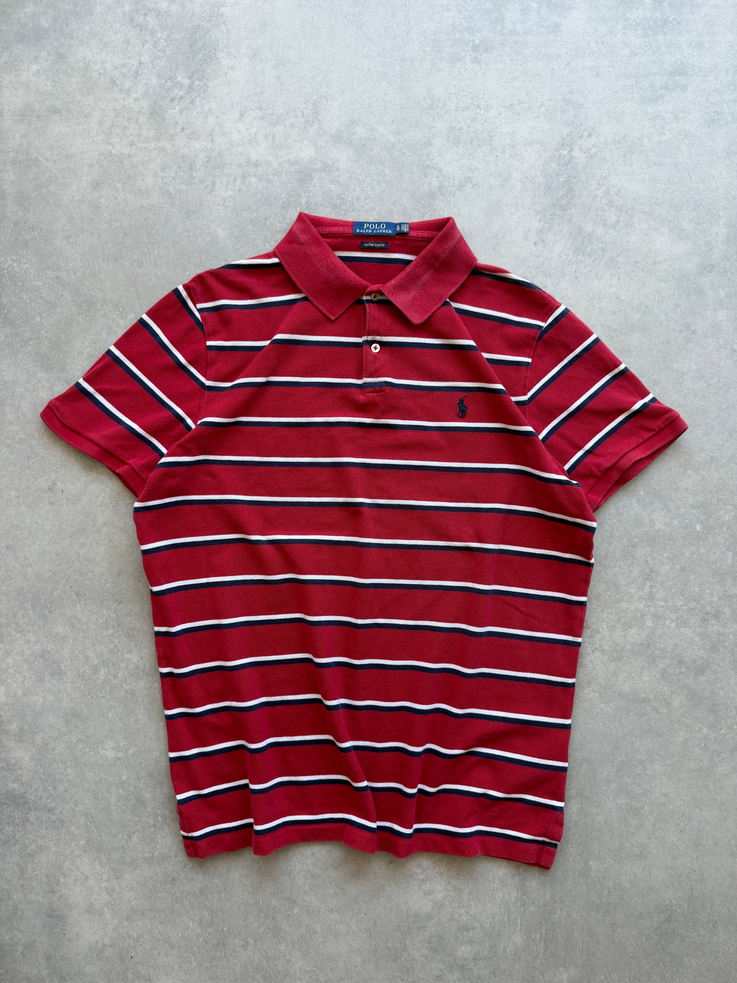 Polo by Ralph Lauren muška retro prugasta polo majica (XL)