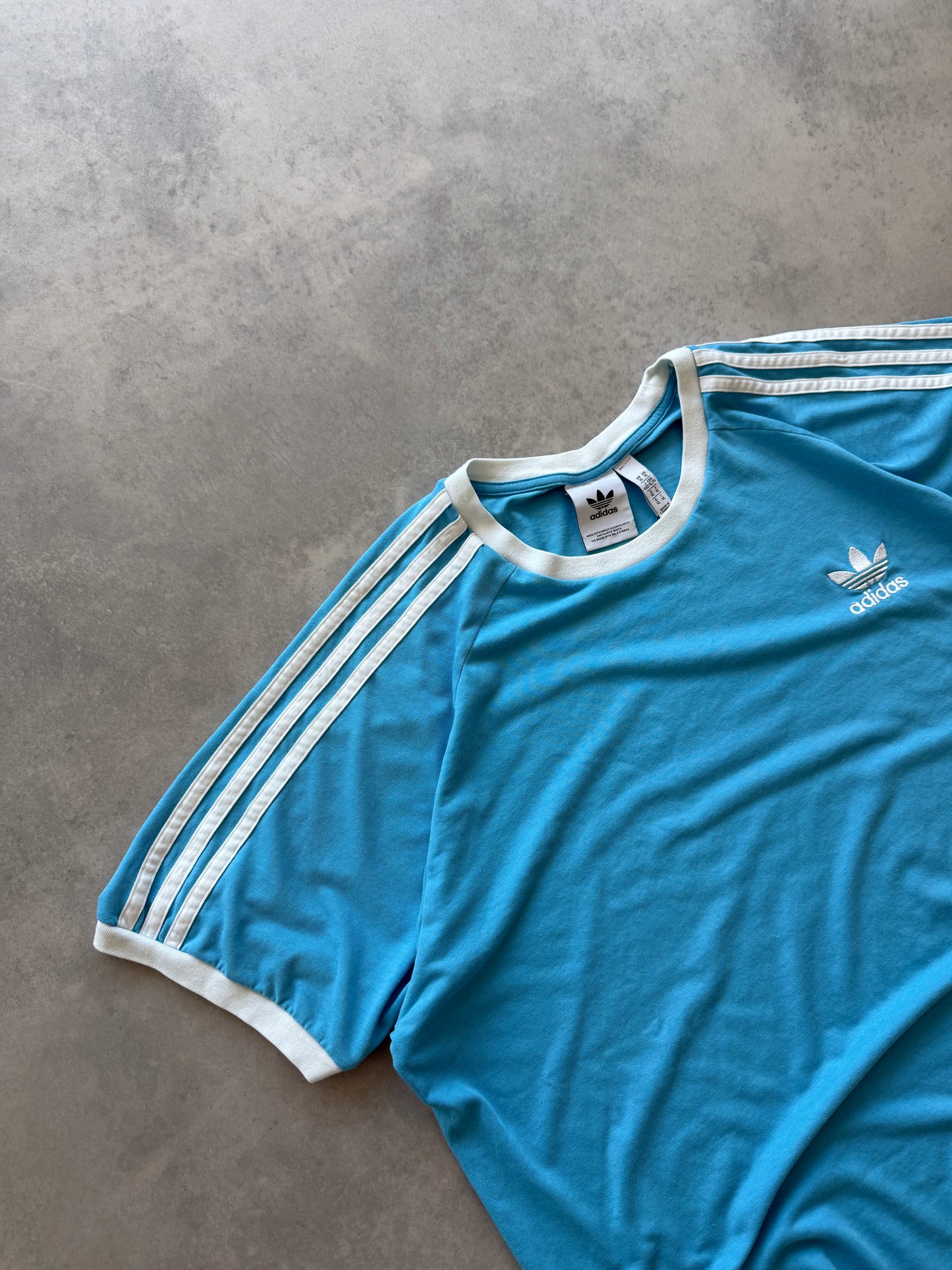Adidas muška oversized plava majica (XL)