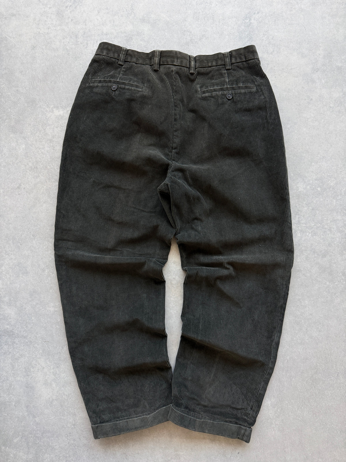 Brooks Brothers Elliot vintage 90s muške zelene samtene hlace (34x30)