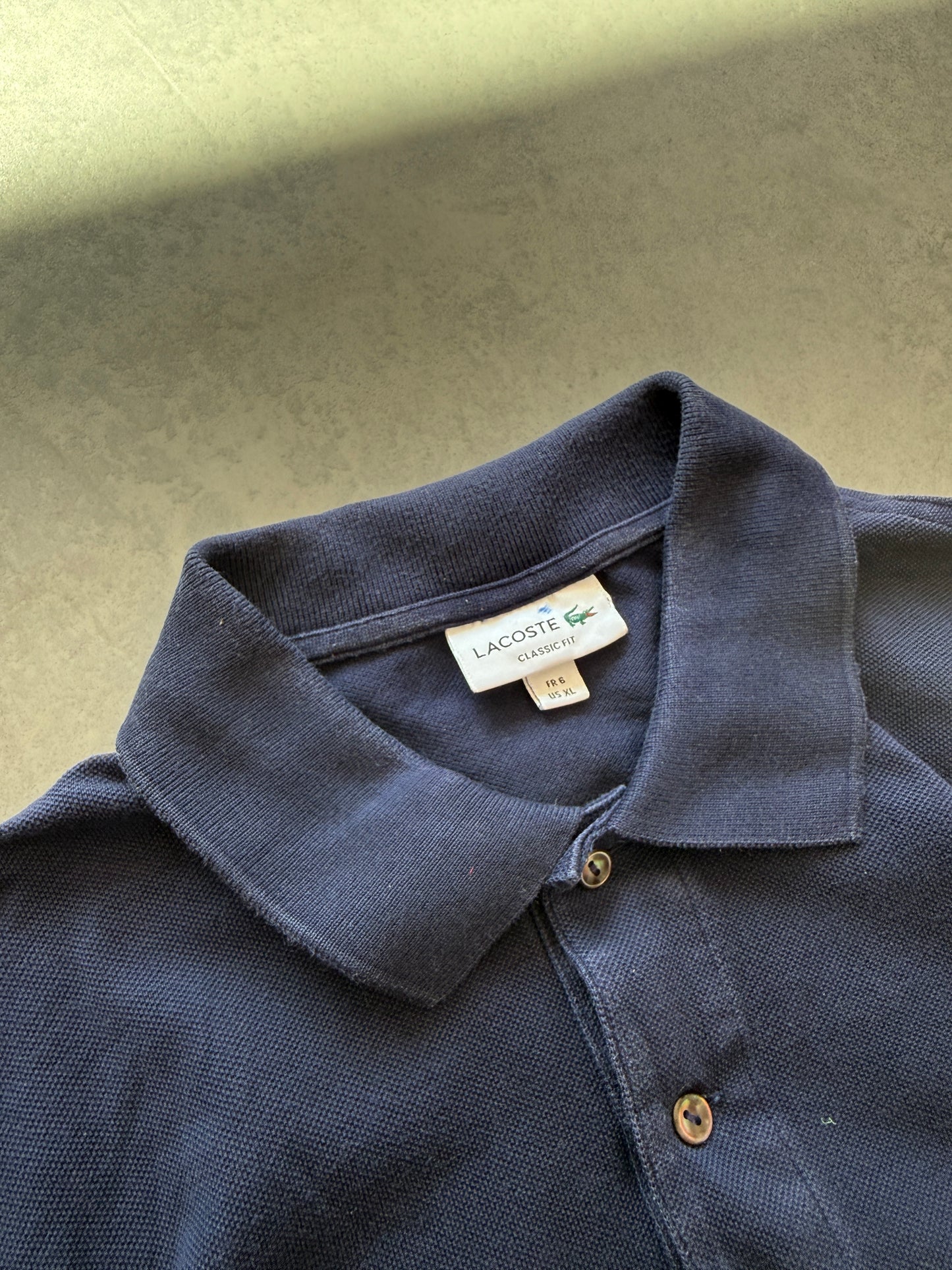 Lacoste muška navy plava polo majica (XL)