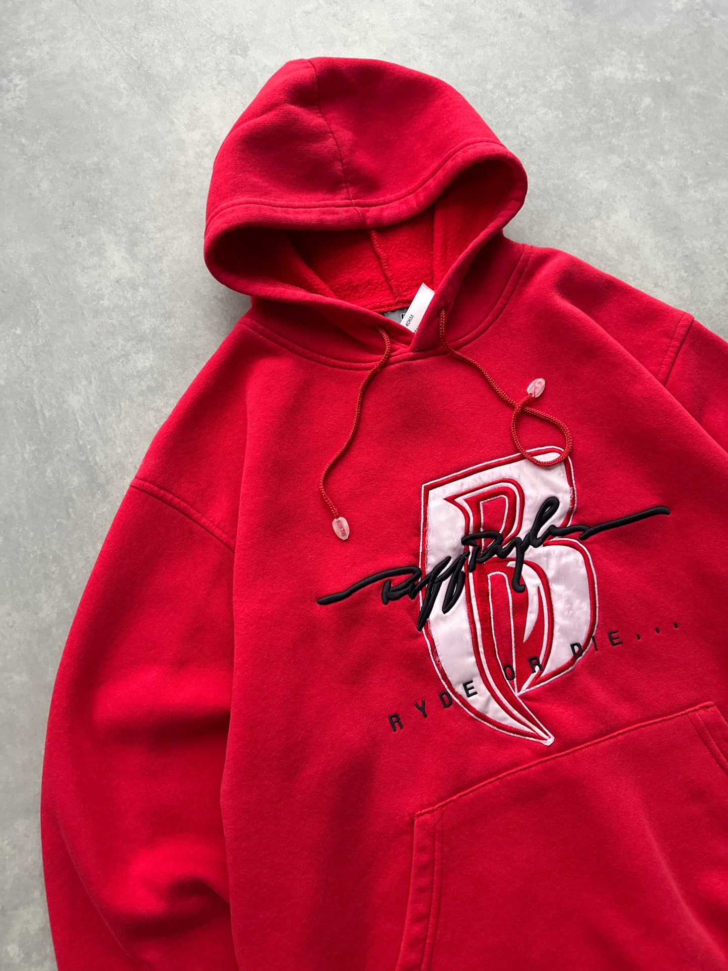 Ruff Ryders 2000s muška crvena dukserica (L)