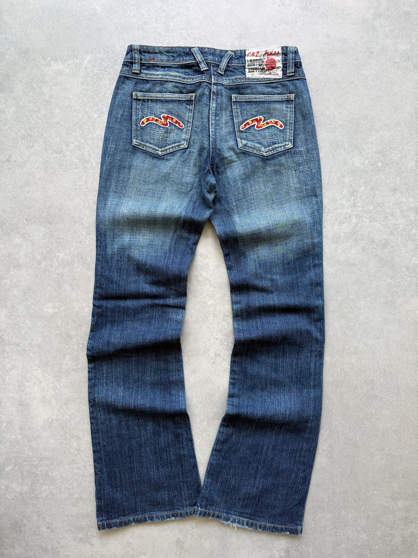 C&Z Jeans ženske Y2K farmerke (28)