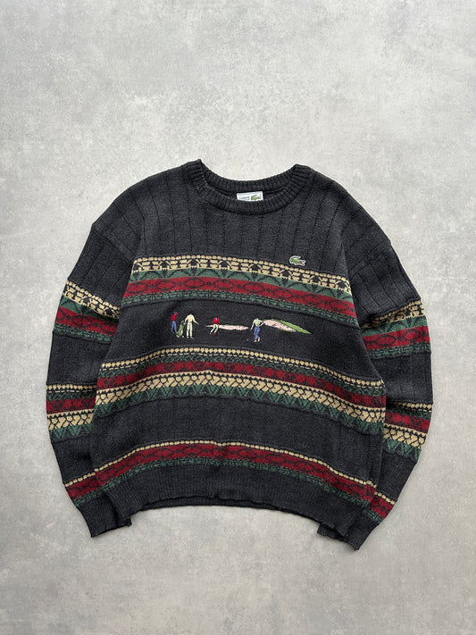 Lacoste vintage muški džemper (L)