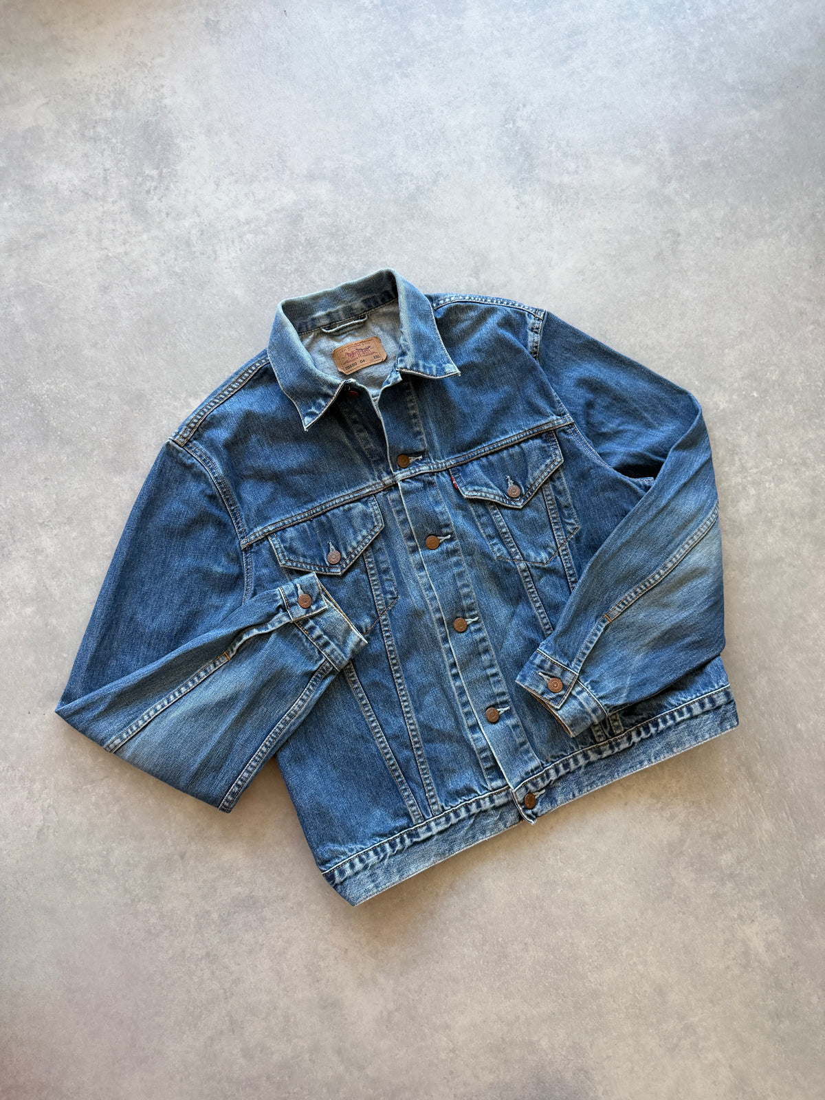 Levis vintage 90s muška boxy fit teksas jakna (L)