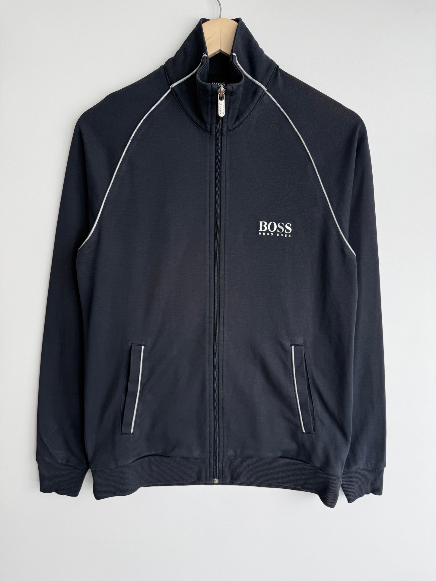 Hugo Boss muška siva slim fit dukserica (S)