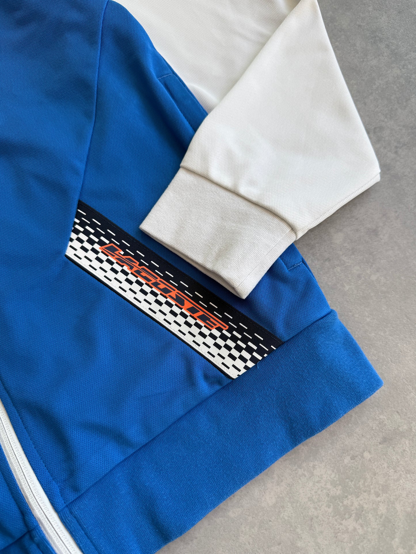 Lacoste muška plava zip up dukserica (S)