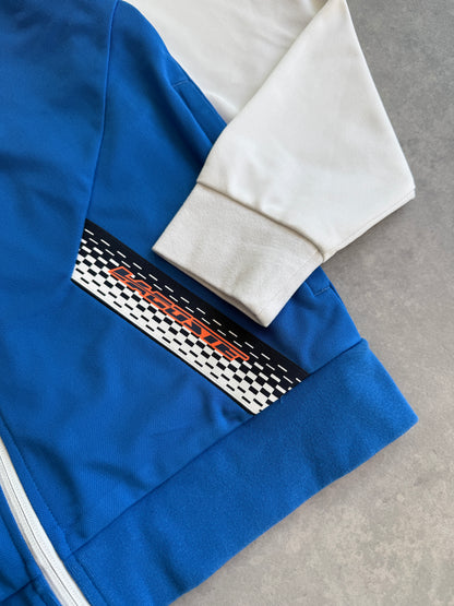 Lacoste muška plava zip up dukserica (S)
