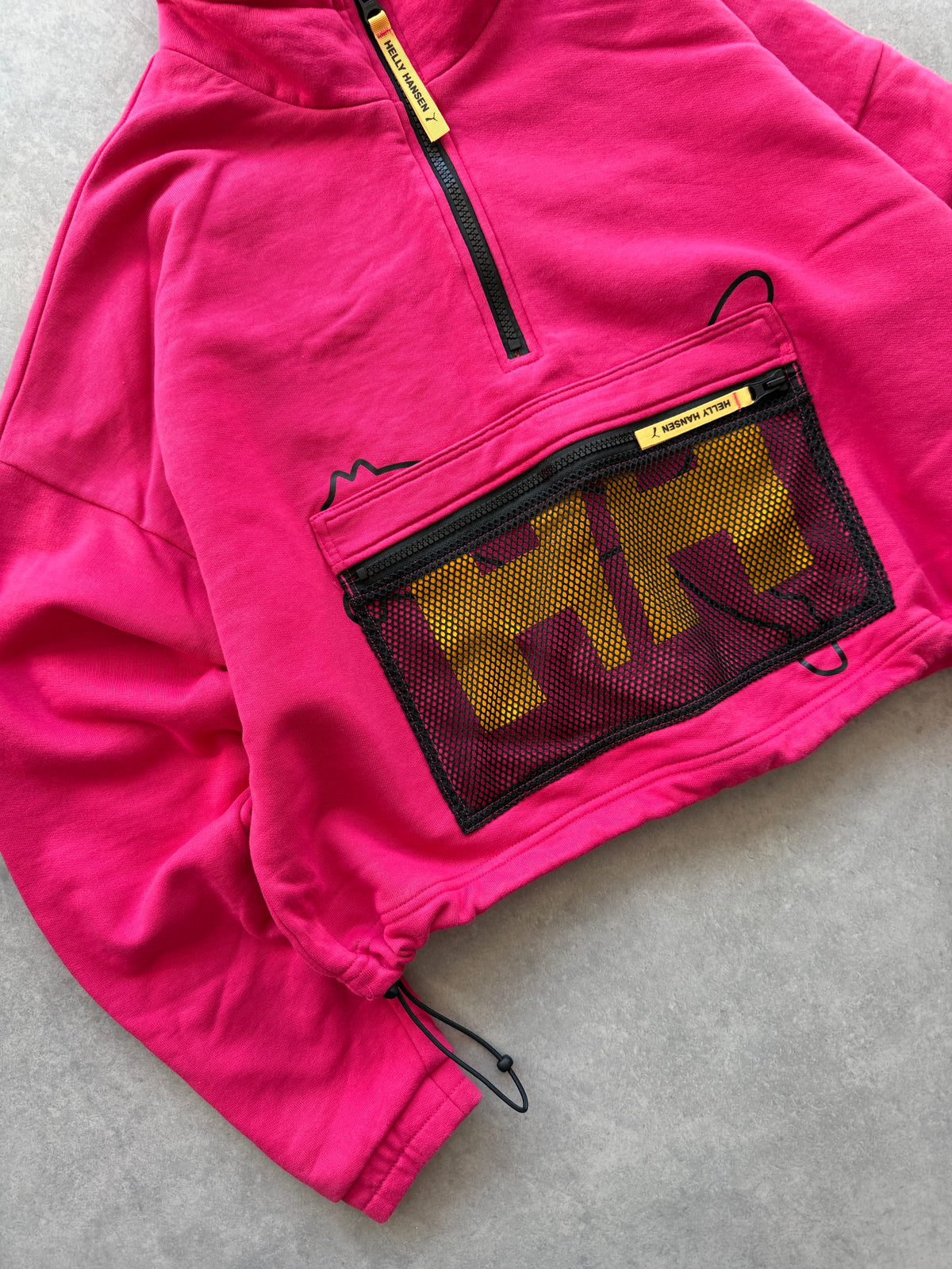 Puma x Helly Hansen ženska roza crop dukserica (L)