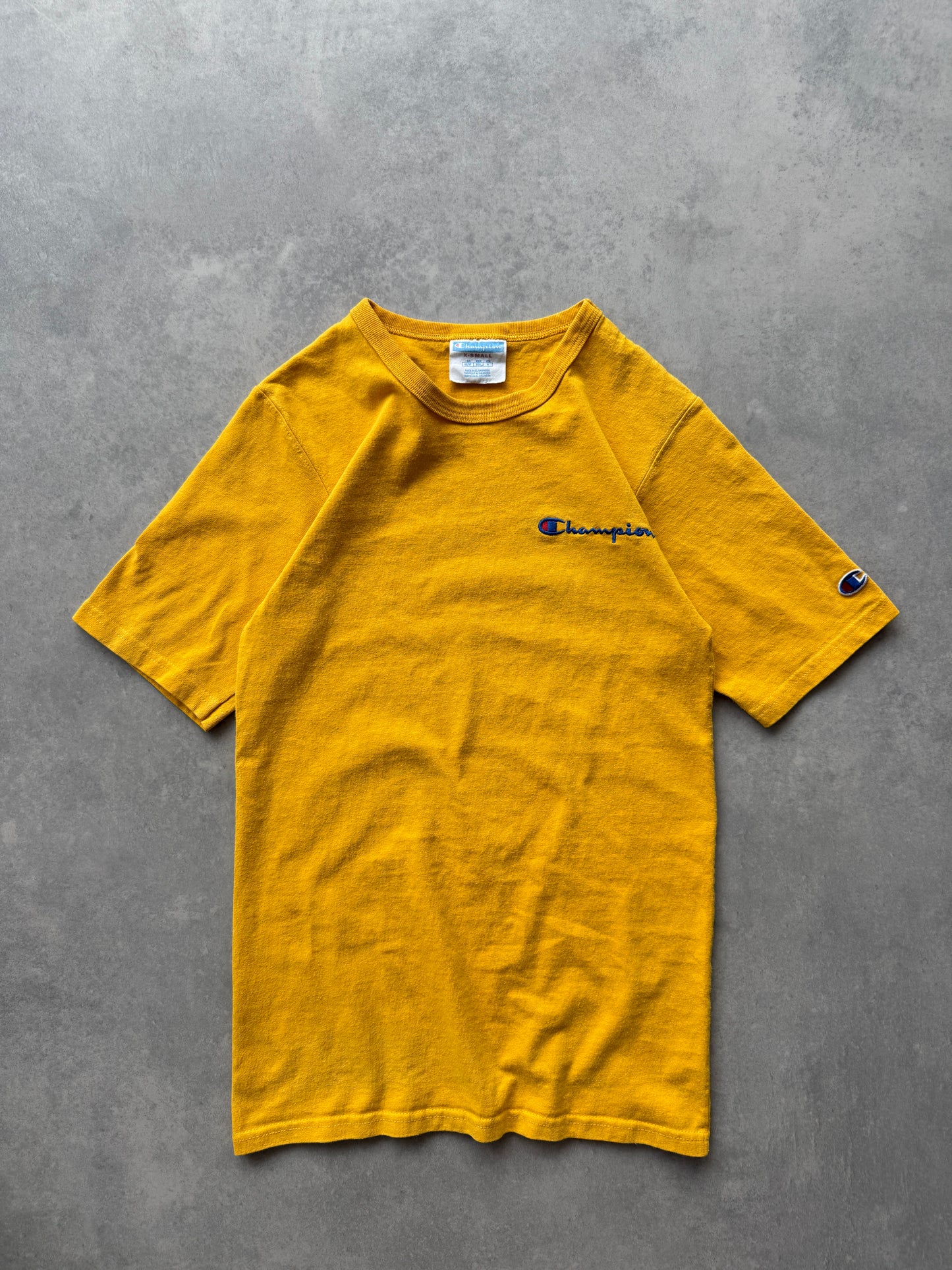 Champion muška vintage basic žuta majica (XS)