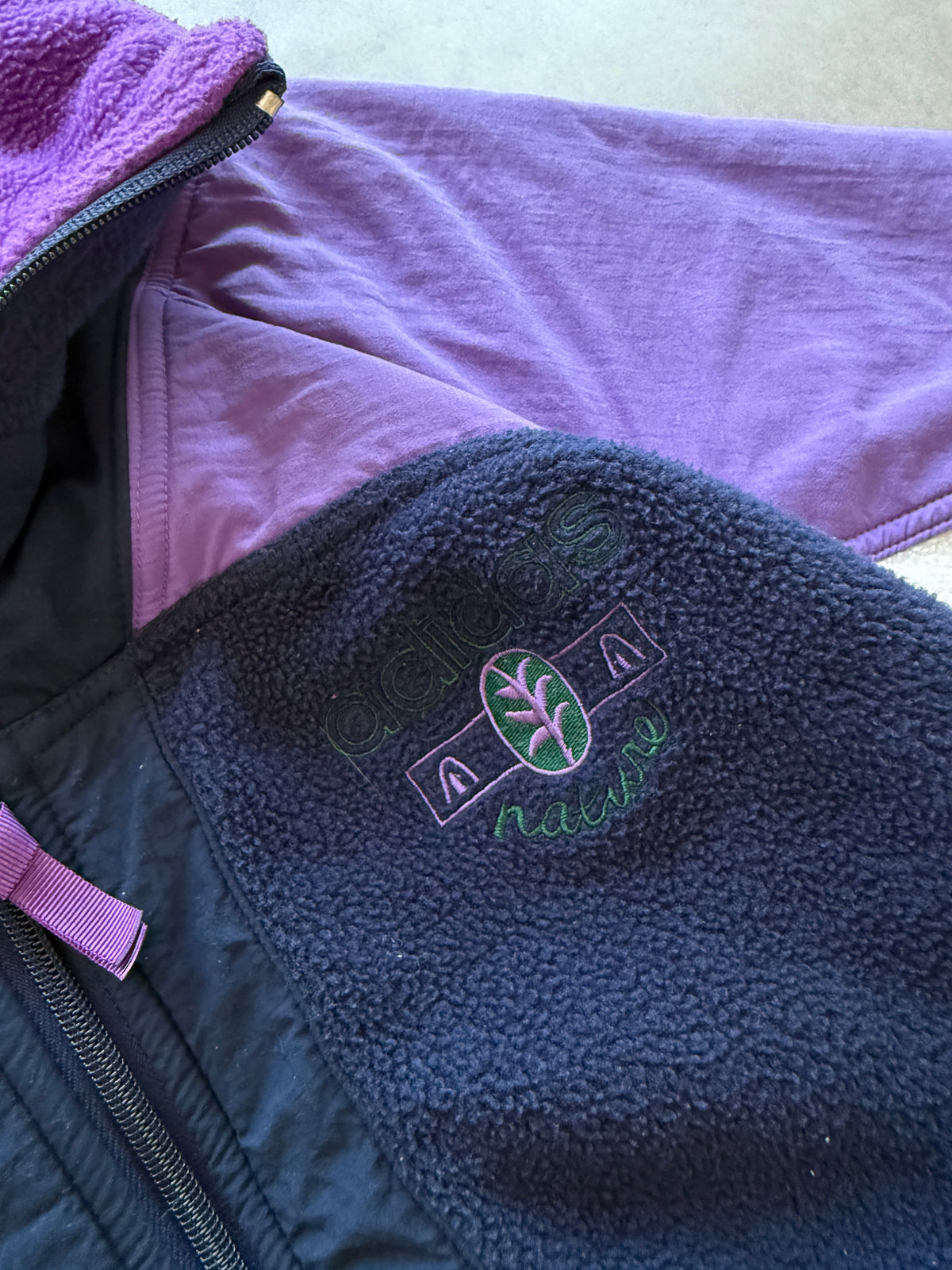Adidas vintage muška fleece dukserica (M)