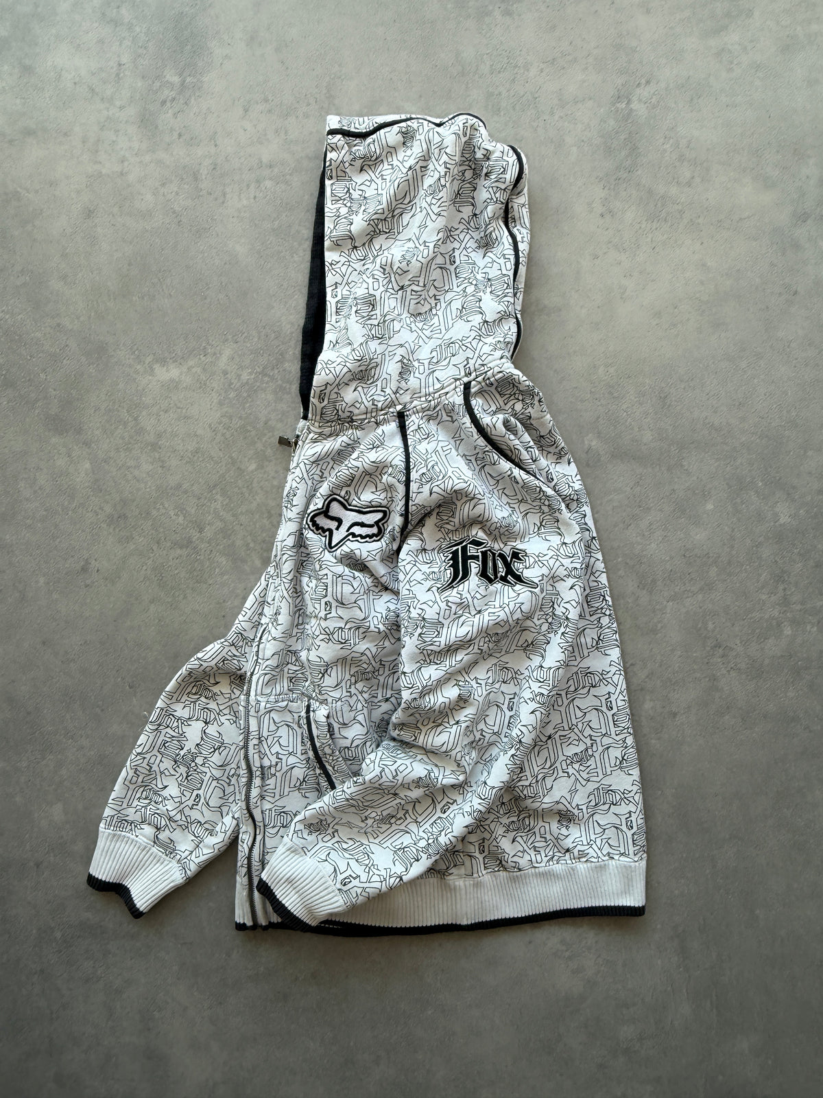 Fox Racing vintage Y2K ženska oversized dukserica (S)