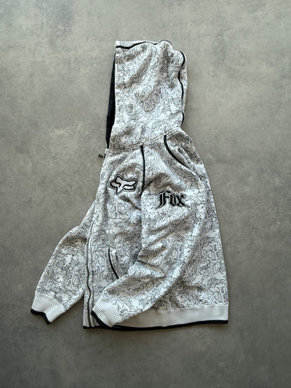 Fox Racing vintage Y2K ženska oversized dukserica (S)