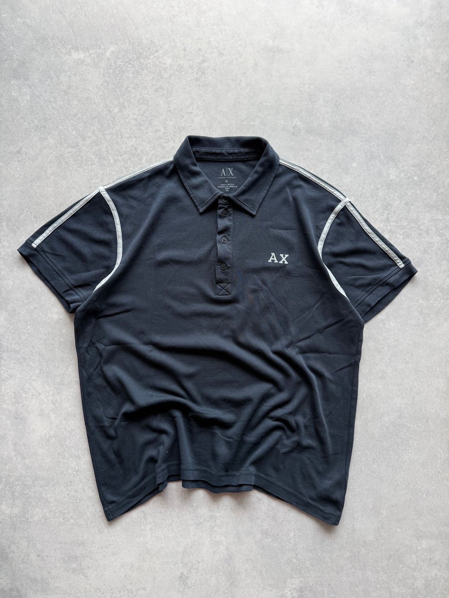 Armani Exchange muška crna polo majica (XL)
