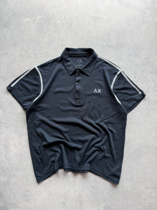 Armani Exchange muška crna polo majica (XL)