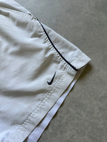 Nike 2000s muški bijeli šorc za kupanje (M)