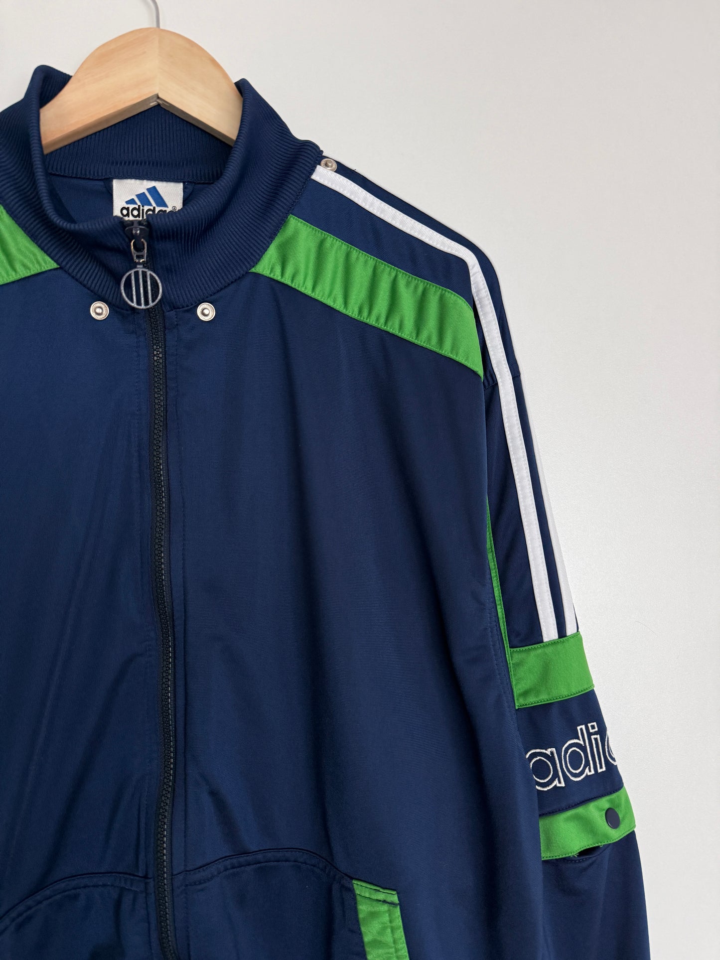 Adidas vintage 90s muška zip dukserica (L)