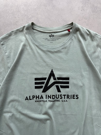Alpha Industries muška zelena majica (XL)