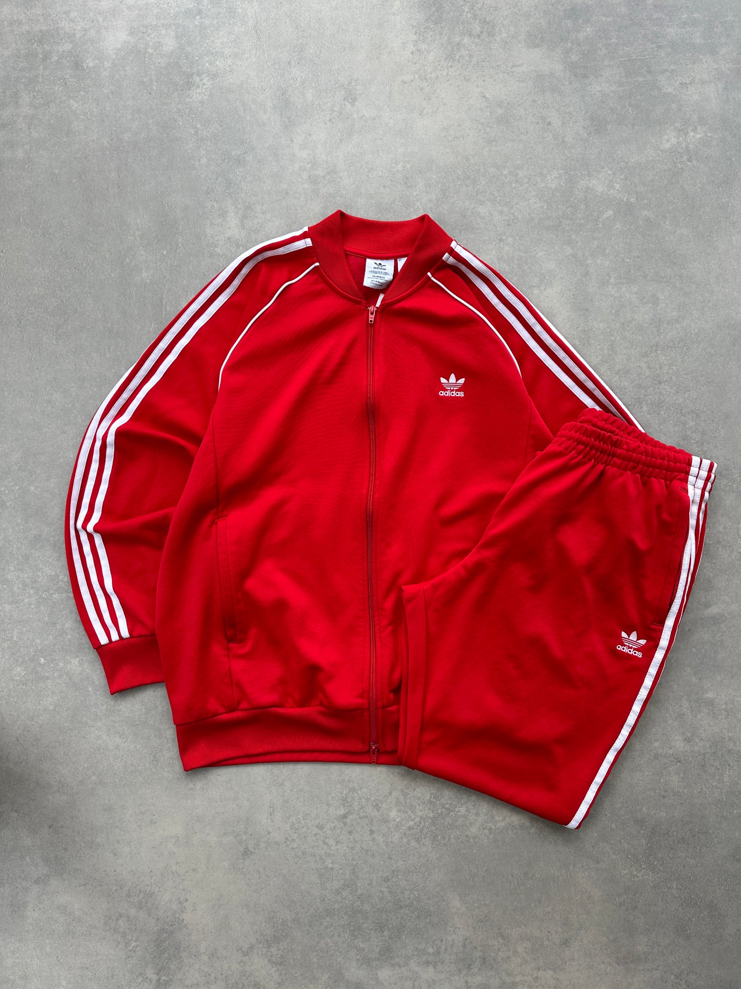 Adidas muška crvena komplet dukserica (XXL)