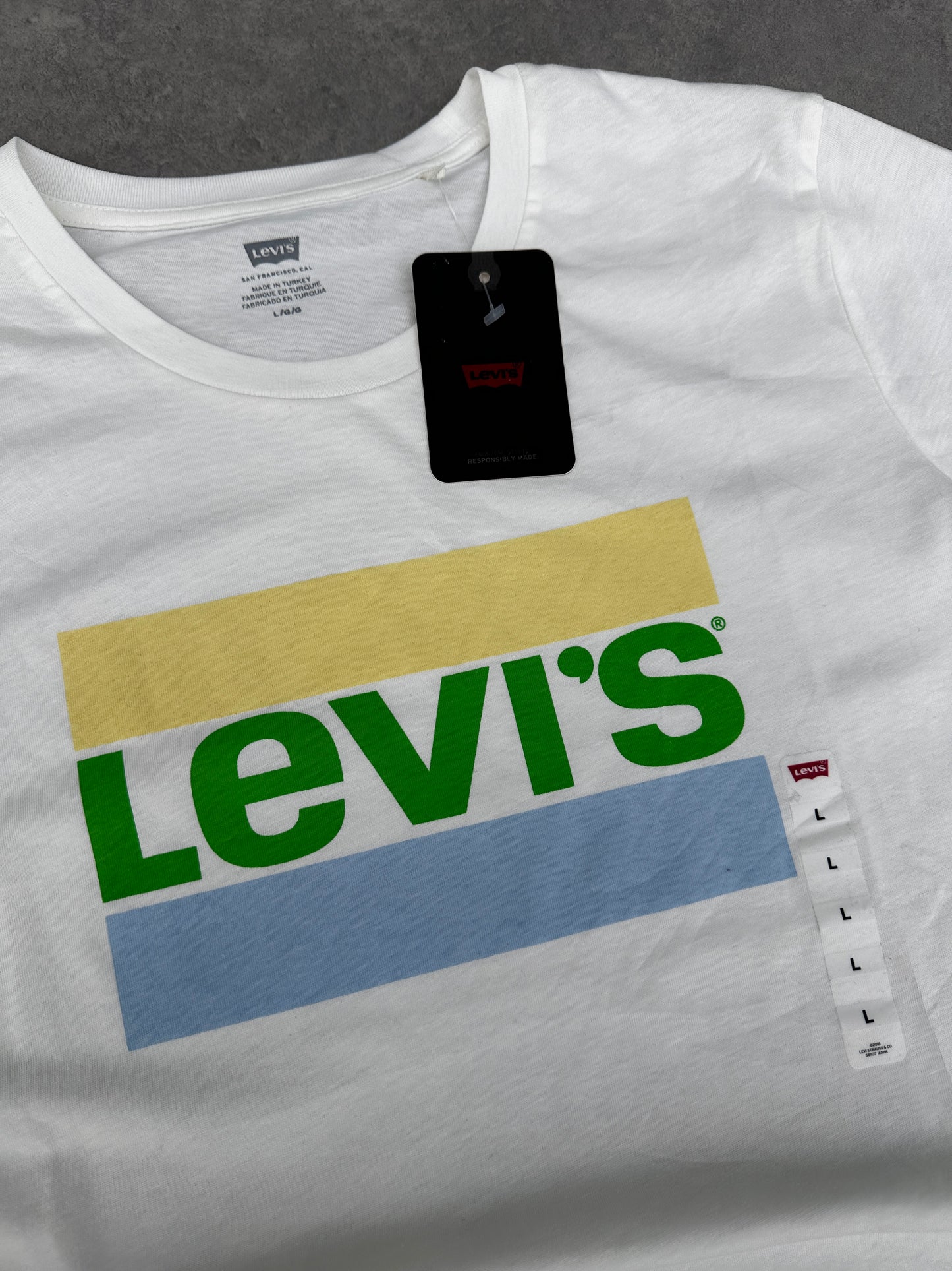 Levis basic bijela ženska majica (L)