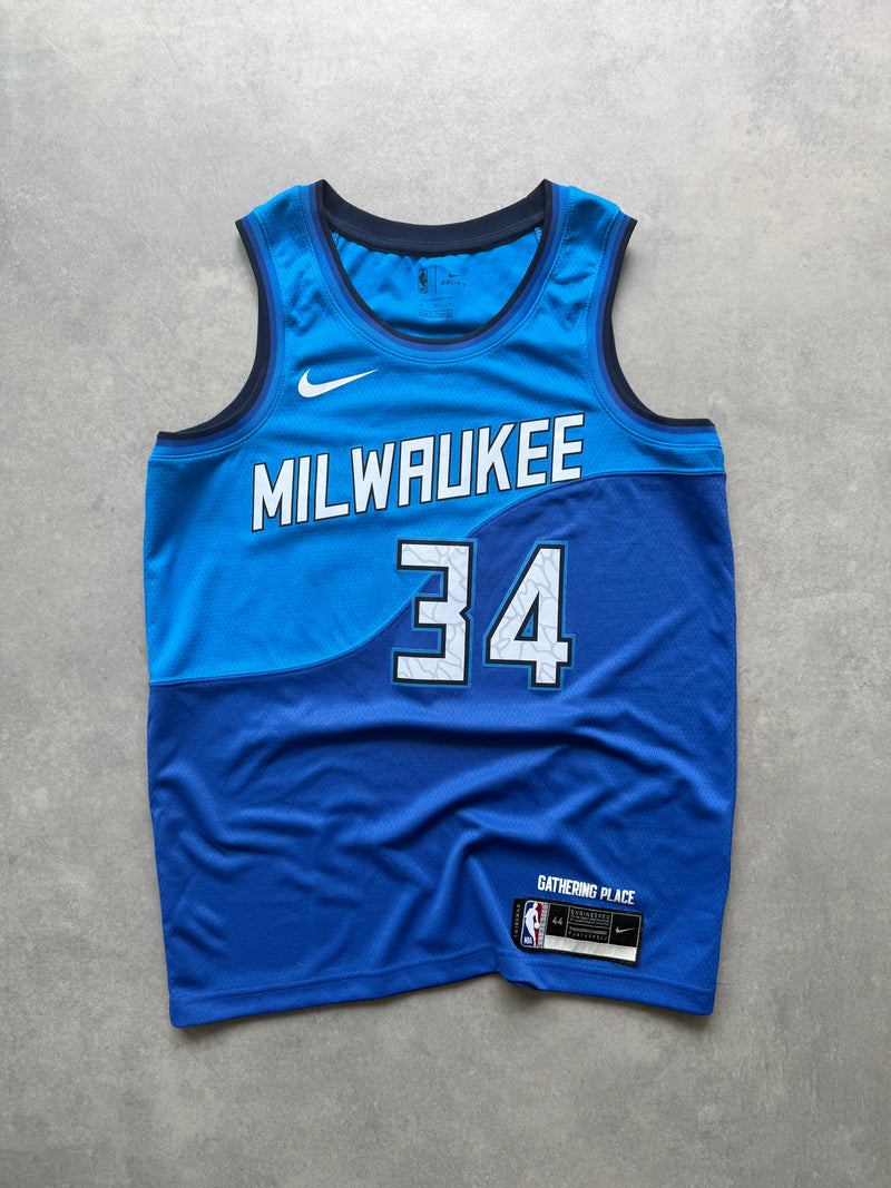 Nike x Milwaukee Bucks Antetokounmpo 20/21 muški NBA dres (M)