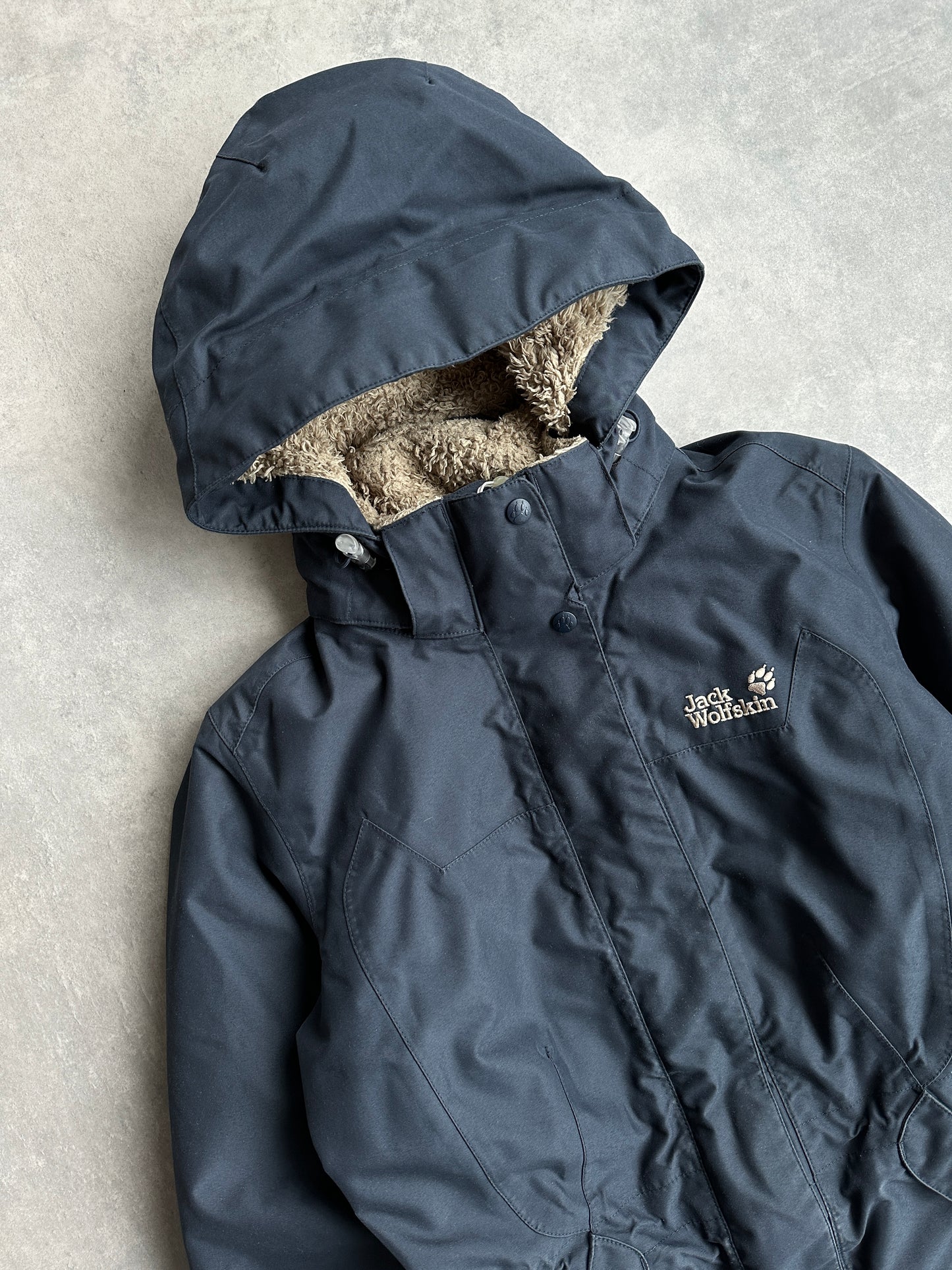 Jack Wolfskin Texapore ženska duga zimska jakna (S)