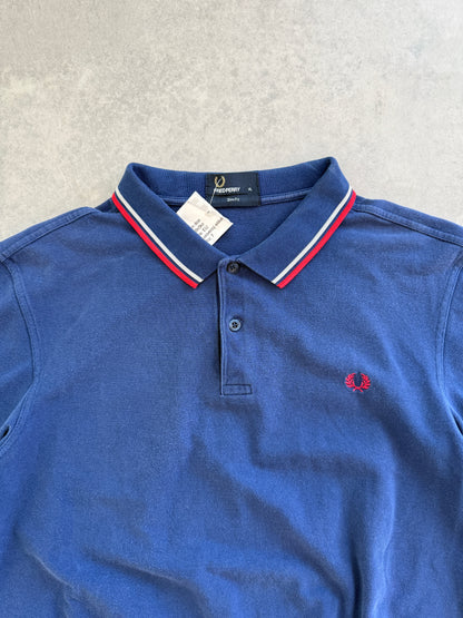 Fred Perry muška plava polo majica (L)