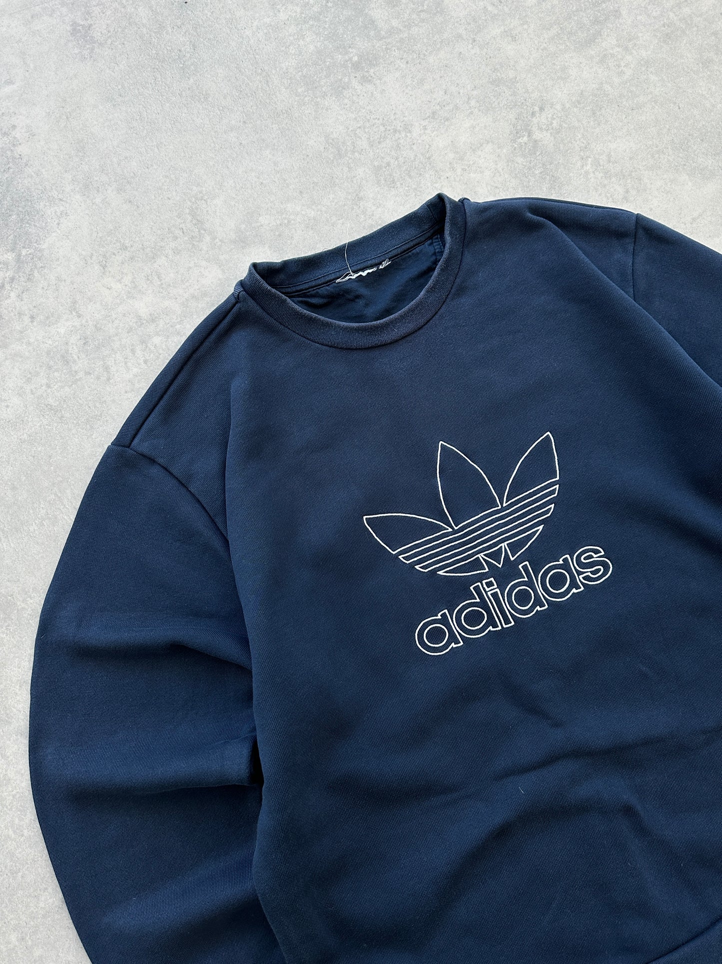 Adidas muška plava retro dukserica (M)