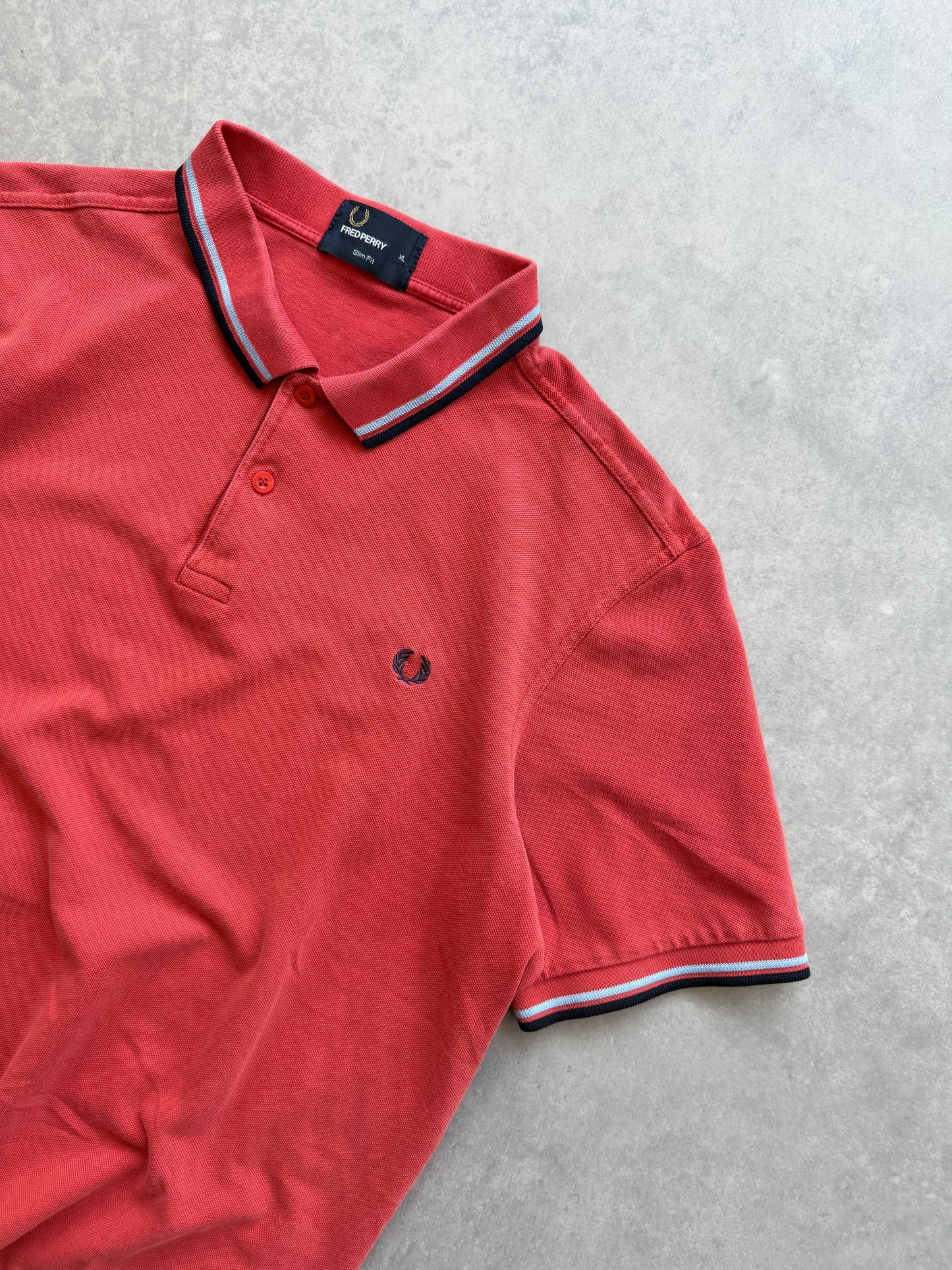 Fred Perry muška crvena polo majica (L)