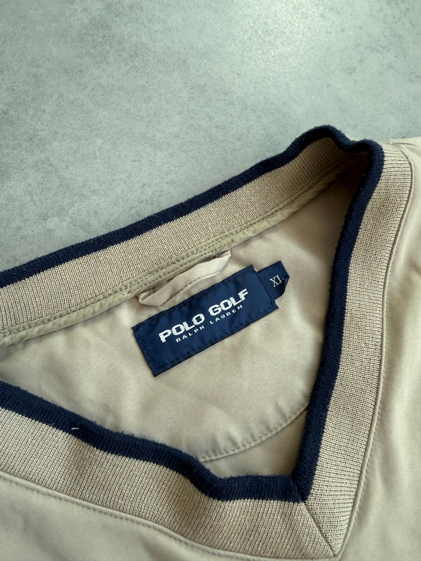 Polo by Ralph Lauren vintage muški šuškavi Golf prsluk (XL)