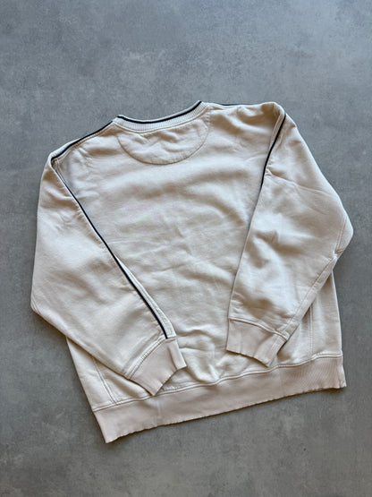 Nike 2000s muška oversized bež dukserica (XL)