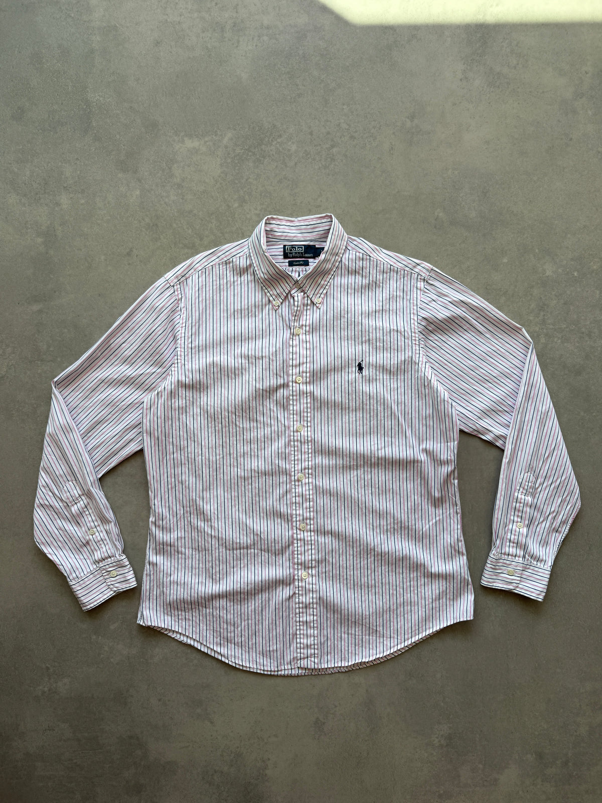 Polo by Ralph Lauren vintage muška prugasta košulja (L)