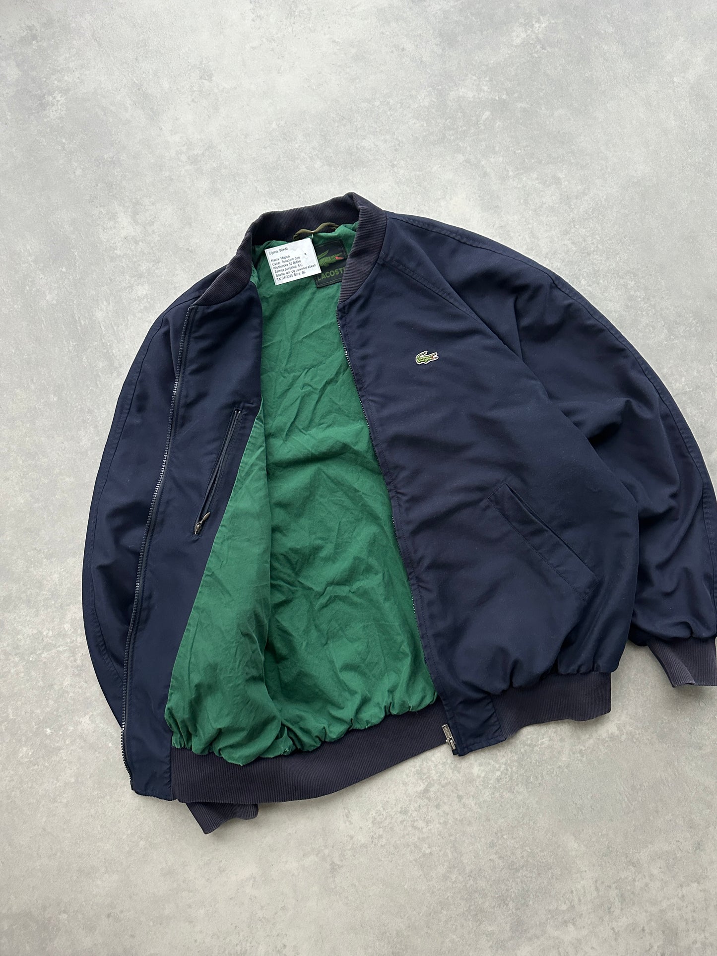 Lacoste vintage muška bomber jakna (XL)