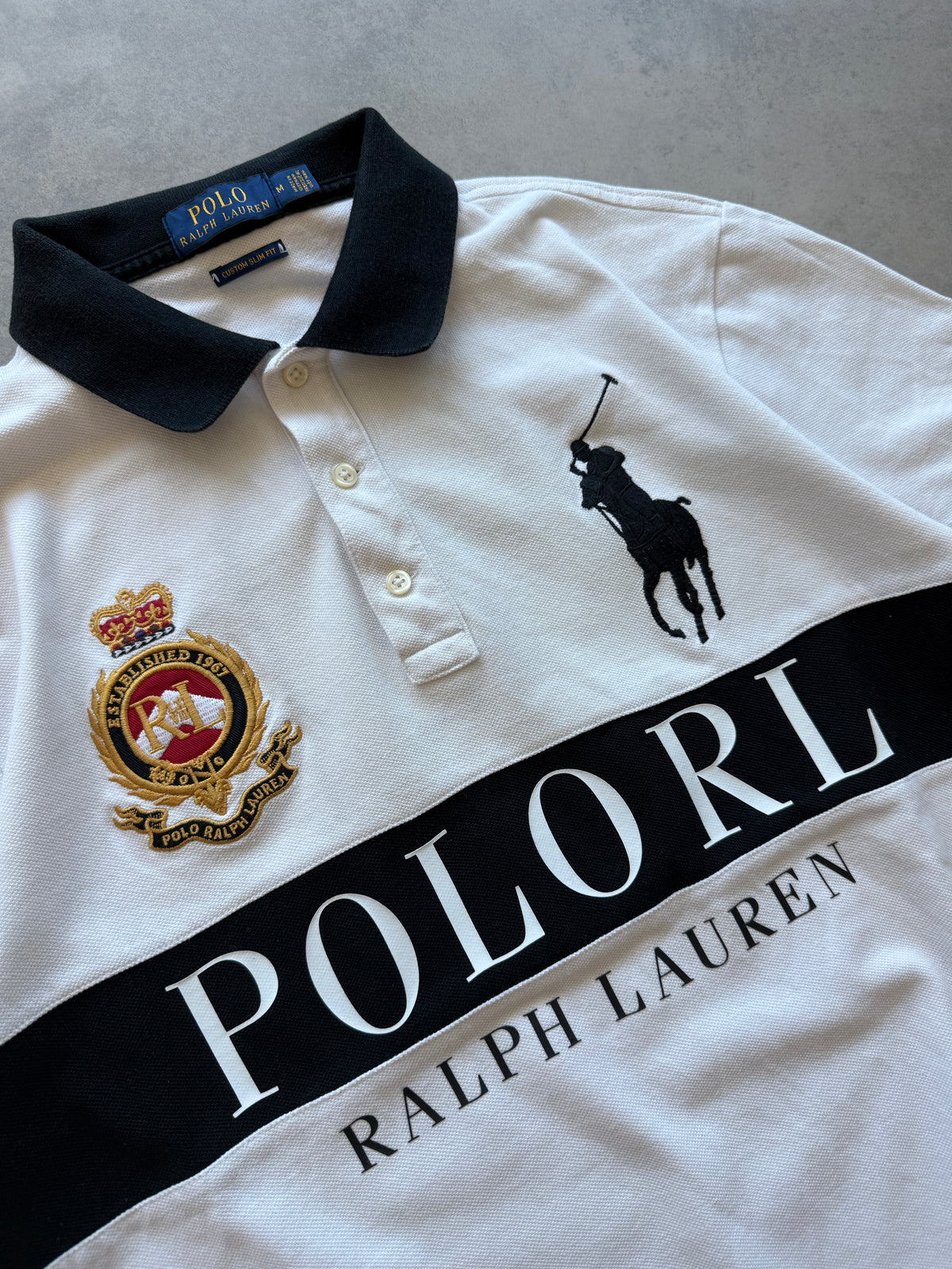 Polo by Ralph Lauren muška slim fit bijela majica (M)