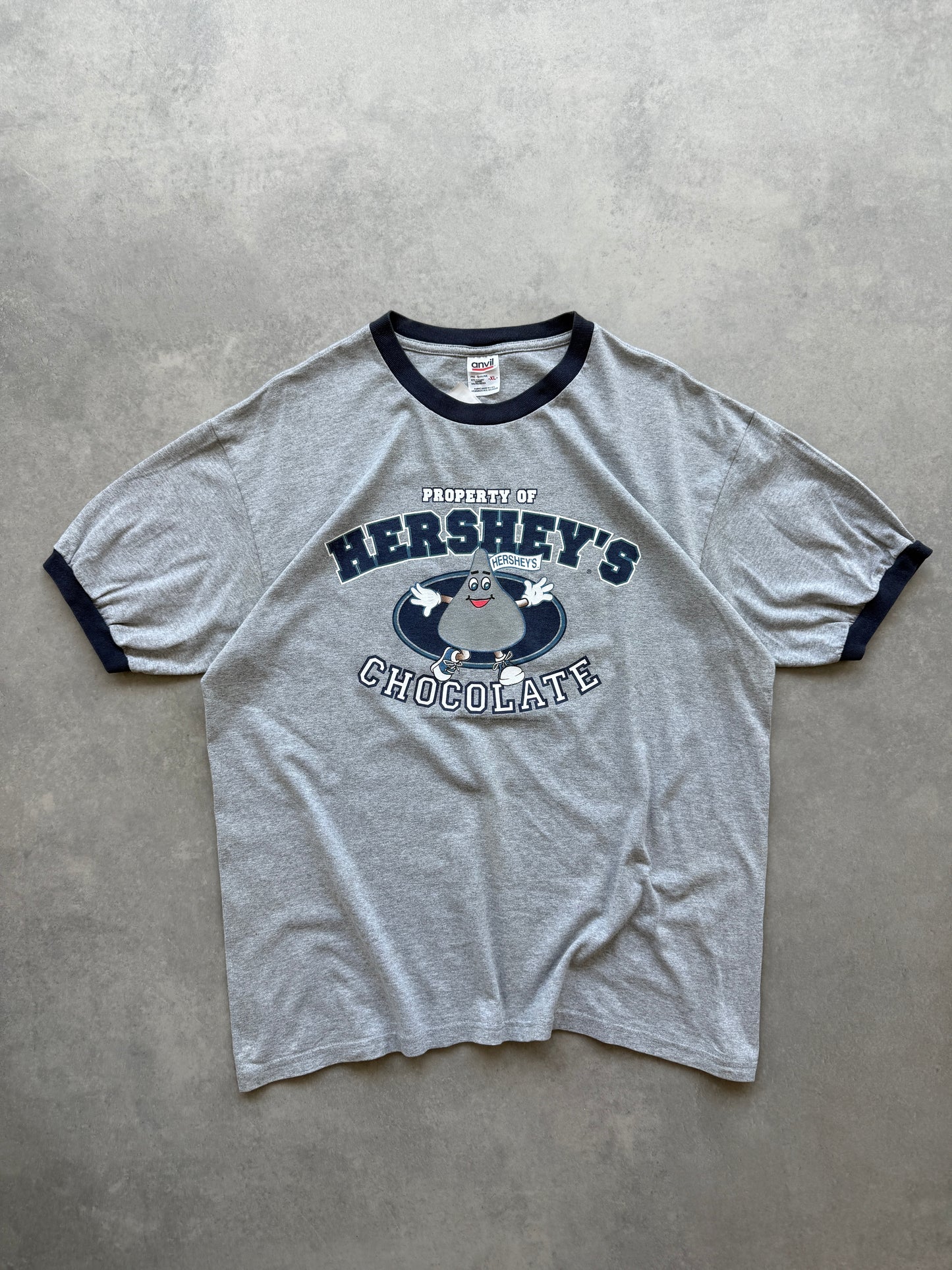 Hersheys vintage muška siva majica (XL)