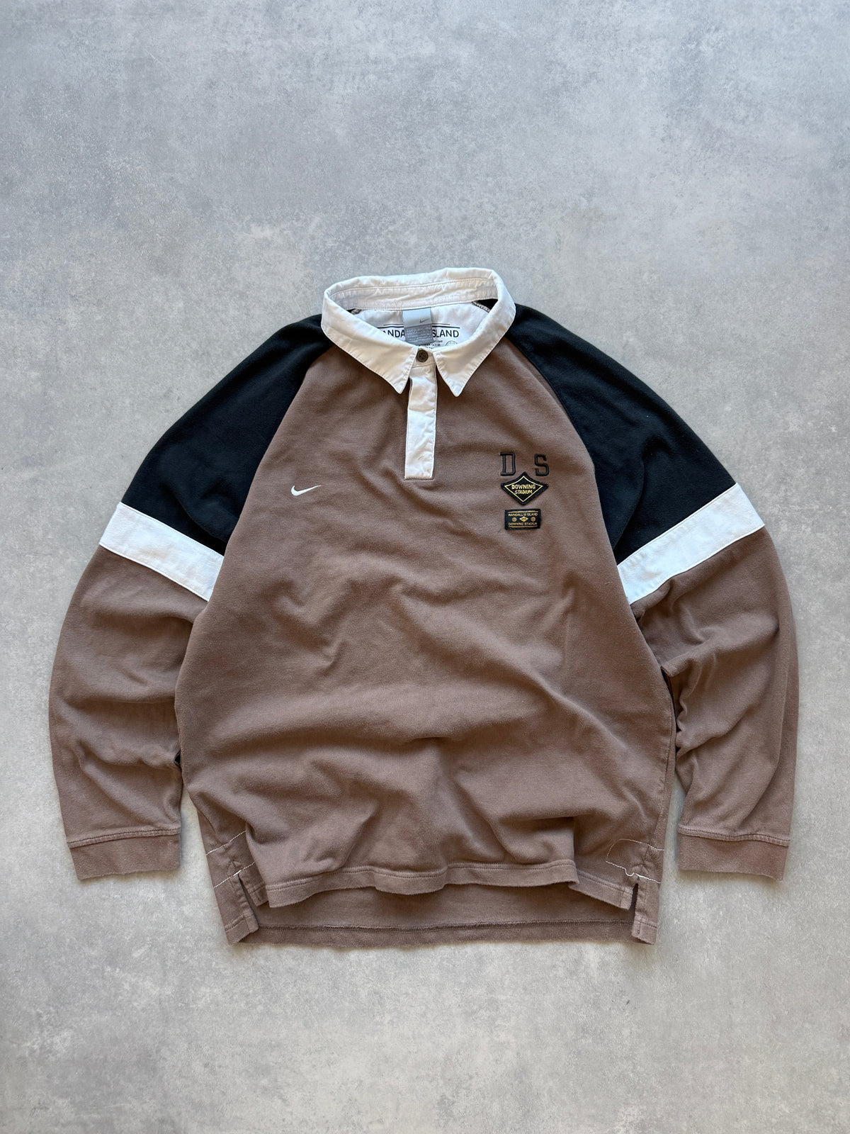 Nike vintage muška oversized rugby polo majica (XL)