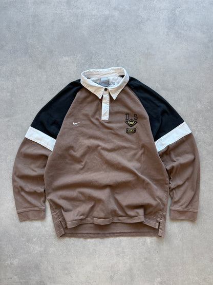 Nike vintage muška oversized rugby polo majica (XL)