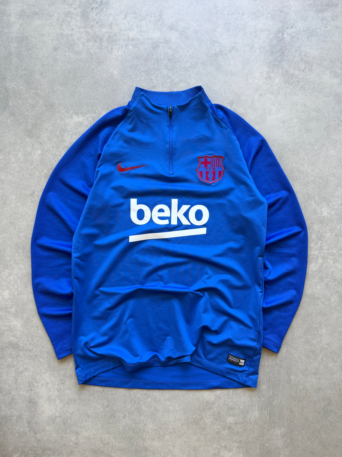 Nike x FC Barcelona muška plava sportska dukserica (M)
