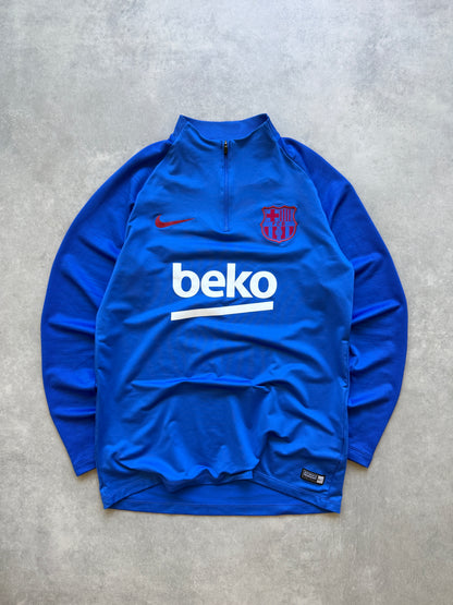 Nike x FC Barcelona muška plava sportska dukserica (M)